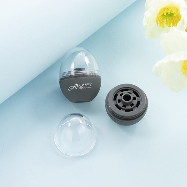 New Arrival Egg Shaped LIp Balm Tube-LB0065B